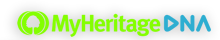 myheritageDNA logo